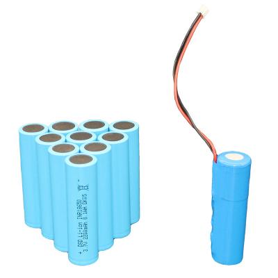 Lithium-Ionen-Batterien INR18650 2200 mAh 3 . 6 V 3 . 7 V 7 . 4 V 11 . 1 V 14 . 8 V LED-Taschenlampe 12 V Lithiumbatterie