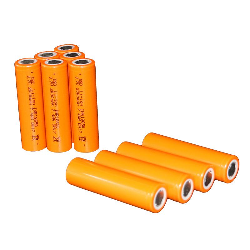 18650 Lithium-ion battery 2000mAh 3C